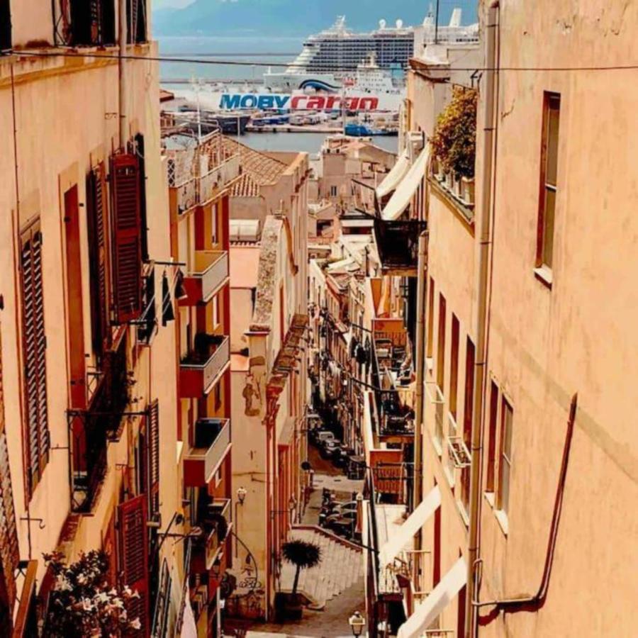 Panorama Di Mare Suite Via Cima Cagliari Centro Extérieur photo
