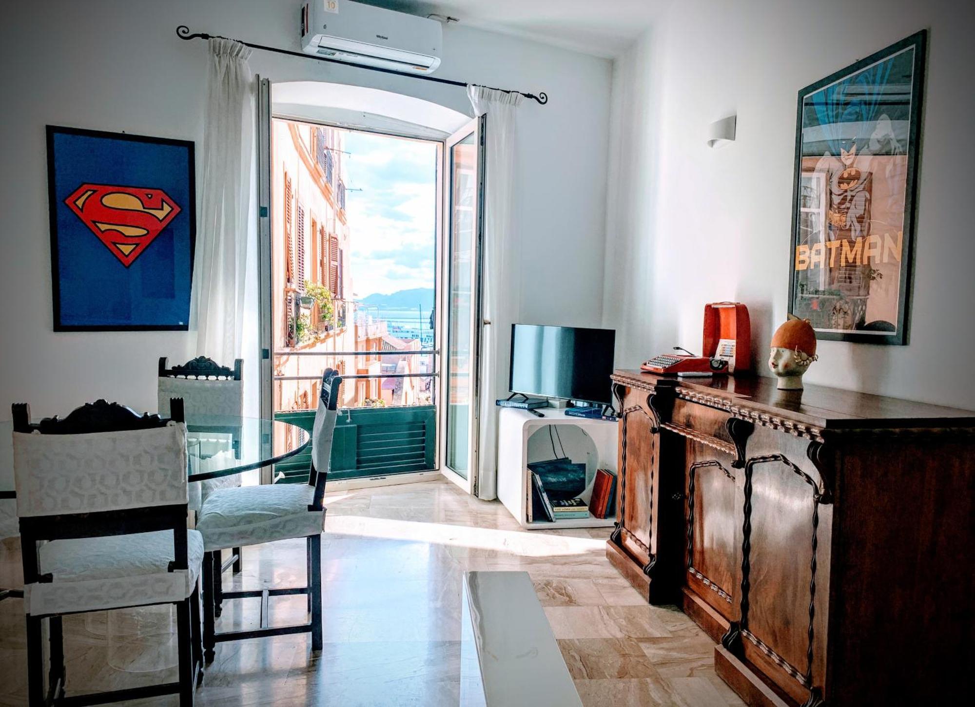 Panorama Di Mare Suite Via Cima Cagliari Centro Extérieur photo