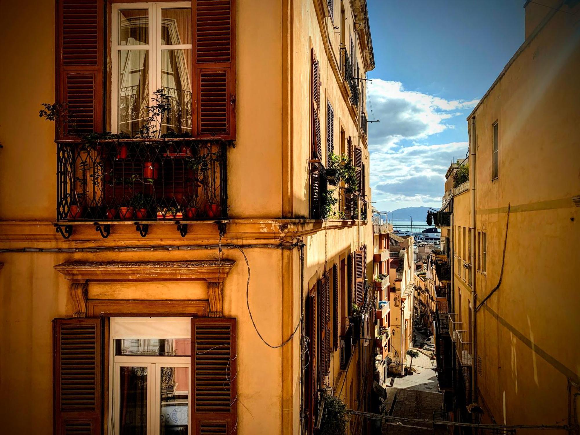 Panorama Di Mare Suite Via Cima Cagliari Centro Extérieur photo
